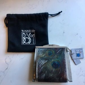 Bo’sart Opera Collection Papagena Peacock Clutch